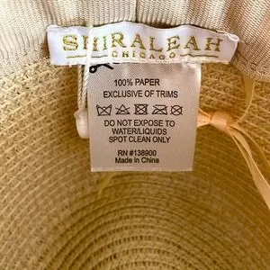 Shiraleah | Accessories | New Shiraleah Chicago Natural  display picture 2